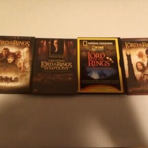 Lord of The Rings Fellowship of The Ring DVD set of 4